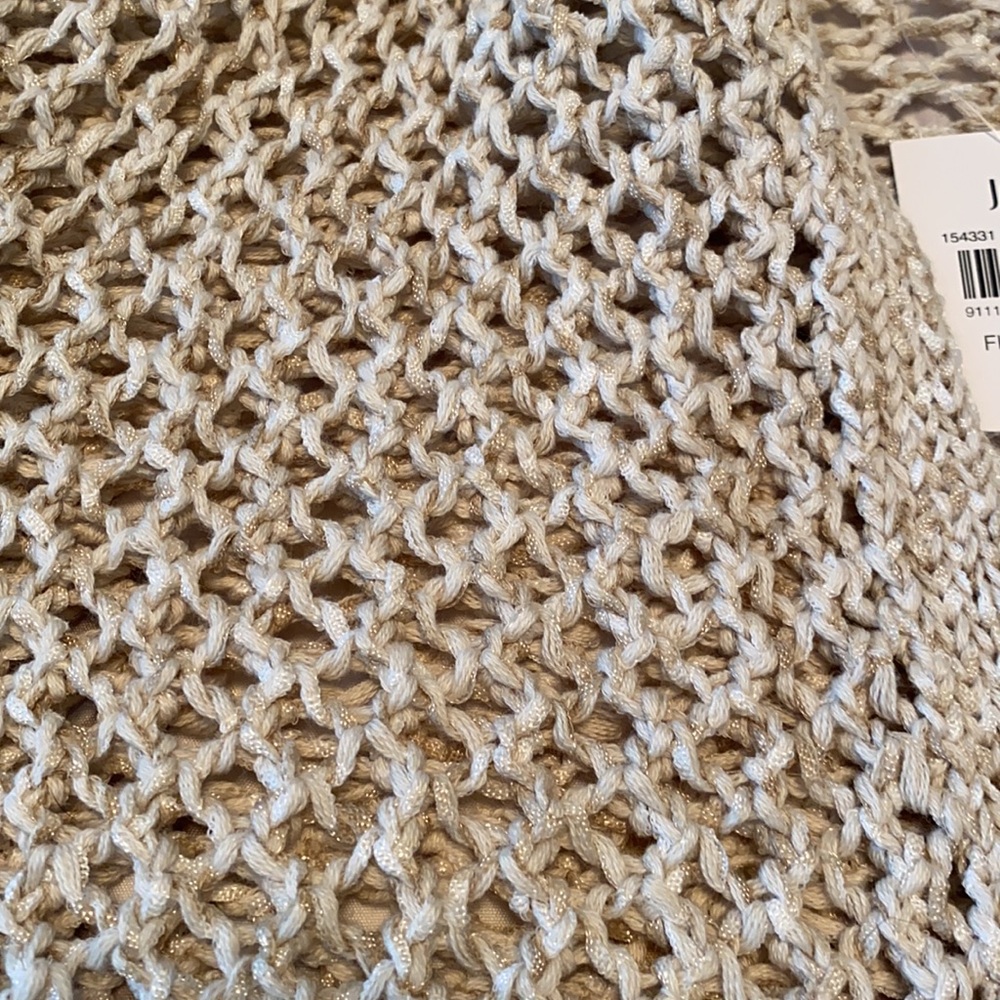 NWT J. Jill Crochet Hooded Sweater J Jill - Picture 7 of 11